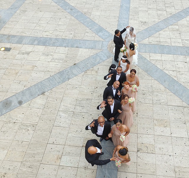 Avoir une couverture de drone pour son mariage