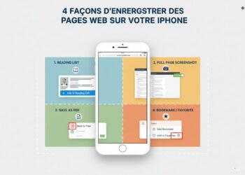 Comment enregistrer des pages web sur iPhone : méthodes et astuces