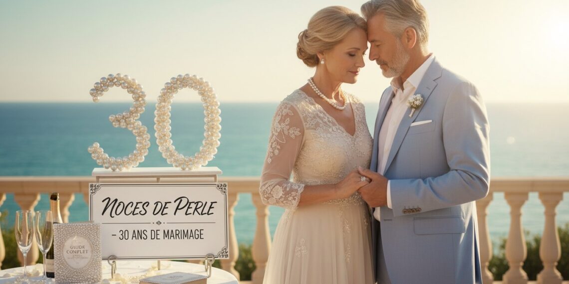 Celebrer 30 ans de mariage noces de perle