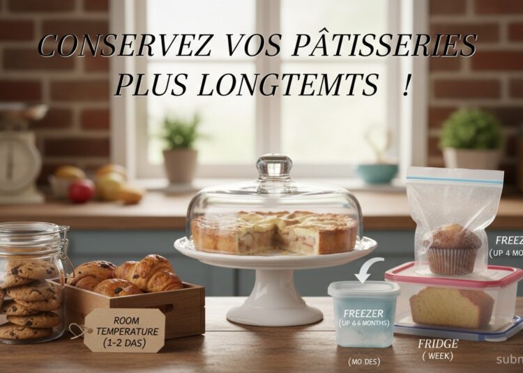 Conseils pour Conserver Vos Patisseries Plus Longtemps