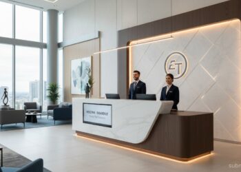 L&rsquo;Impact d&rsquo;un Comptoir d&rsquo;Accueil Design sur l&rsquo;Image de Votre Entreprise