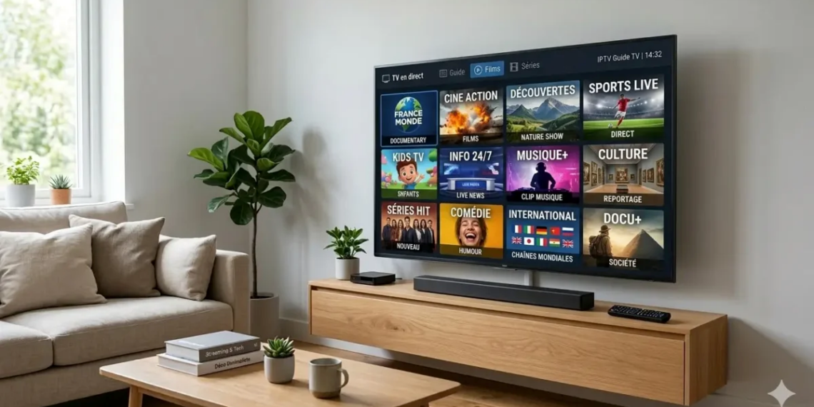 IPTV avec chaînes françaises