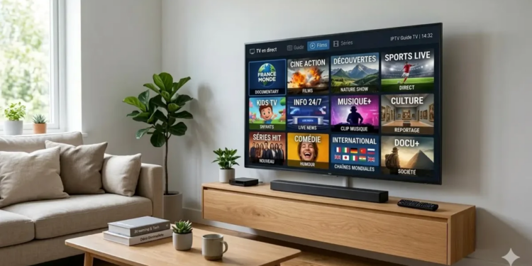 IPTV avec chaînes françaises