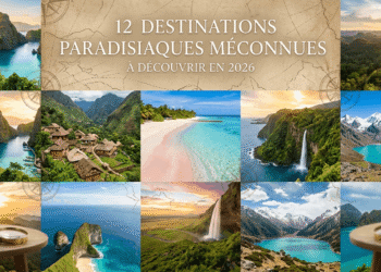 12 Destinations paradisiaques méconnues à découvrir en 2026