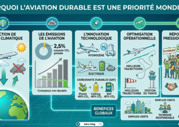 Pourquoi l’aviation durable est une priorité mondiale